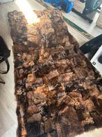 Hele grote bruine plaid 2 bij 2, Ophalen of Verzenden