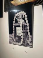 Plexiglas Schilderij Parfumfles 90x60cm - Luxe Decoratie, Huis en Inrichting, Woonaccessoires | Schilderijen, Tekeningen en Foto's