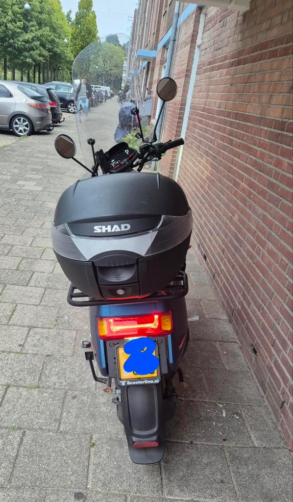 Niu Ns1 Elektrische Scooter met Accessoires, Fietsen en Brommers, Snorfietsen en Snorscooters, Gebruikt, Overige merken, Elektrisch