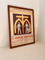 Vintage Affiche 1951, Antiek en Kunst, Kunst | Litho's en Zeefdrukken, Ophalen of Verzenden