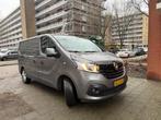 Renault Trafic 1.6 DCI L1H1 trekhaak/navi/schade/export/2015, Auto's, Euro 5, Stof, Zwart, 4 cilinders