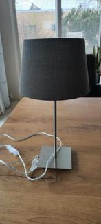 Tk schemerlamp met RVS poot 39 cm hoog, Ophalen of Verzenden, Zo goed als nieuw, Minder dan 50 cm