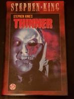 Thinner Stephen King (VHS), Vanaf 16 jaar, Ophalen of Verzenden, Zo goed als nieuw, Horror