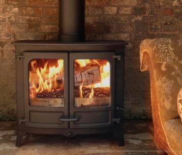 Tekoop charnwood hout cv kachel 9/9 kw beschikbaar voor biedingen
