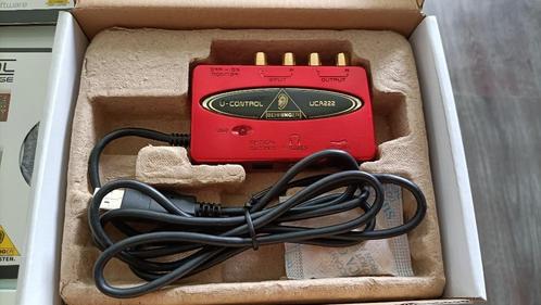 USB/Audio Interface  Behringer UCA222, Muziek en Instrumenten, Mengpanelen, Zo goed als nieuw, Ophalen of Verzenden