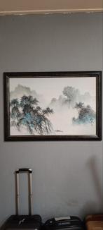 Chinese aquarel, Antiek en Kunst, Kunst | Schilderijen | Abstract, Ophalen of Verzenden