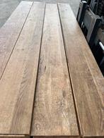 Eiken vloer 20 m2 massieve vloerdelen 20 cm breed 2 cm dik, Ophalen, Gebruikt, Onbekend, Vloerdelen of -planken