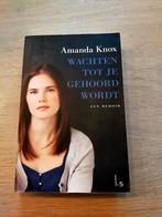 Amanda Knox - Wachten tot je gehoord wordt, Ophalen of Verzenden, Zo goed als nieuw, Amanda Knox