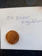 EK 2000 5 Gulden munt., Postzegels en Munten, Munten | Nederland, Ophalen of Verzenden, 5 gulden, Koningin Beatrix