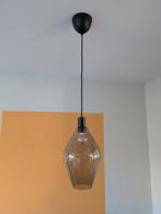 Hanglamp glazen kap zwart ikea, Huis en Inrichting, Lampen | Hanglampen, Ophalen of Verzenden, Zo goed als nieuw, Glas, Minder dan 50 cm