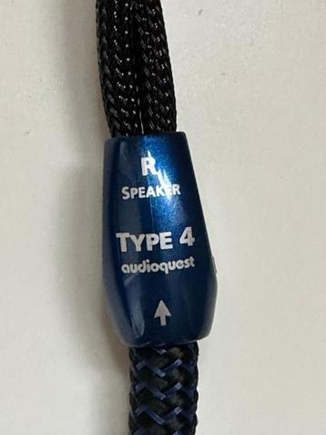 Audioquest Type 4 speaker kabel 2 x 6 meter beschikbaar voor biedingen