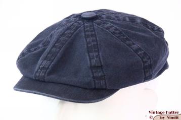 Panelenpet Stetson denim blauw katoen 53,5 - 54 = XS nieuw beschikbaar voor biedingen