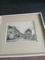 Oude prent Oostdijk  oud.  Beijerland, Ophalen of Verzenden