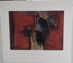schilderij gouache Benno Sloots, Ophalen of Verzenden