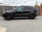 Mercedes ML 6.3 AMG m-klasse 510pk youngtimer, Auto's, Automaat, 510 pk, Zwart, Leder
