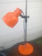 Apart oranje vintage / design tafellampje uit de jaren 70, Huis en Inrichting, Lampen | Tafellampen, Minder dan 50 cm, Metaal
