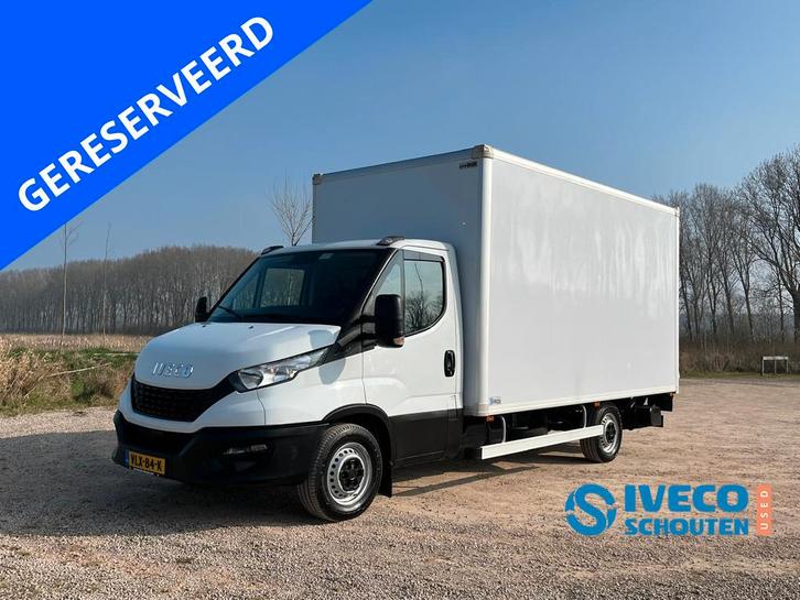 Iveco Daily 35S14 | Origineel Nederlands | Dhollandia | lat-, Auto's, Bestelauto's, Bedrijf, Te koop, ABS, Achteruitrijcamera