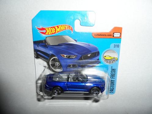 Hot Wheels - 2015 Ford Mustang GT Convertible - 1:64, Hobby en Vrije tijd, Modelauto's | Overige schalen, Nieuw, Auto, Ophalen of Verzenden