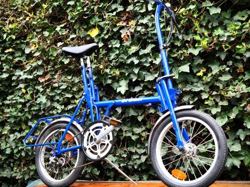 Di Blasi vouwfiets, Fietsen en Brommers, Fietsen | Vouwfietsen, Gebruikt, Overige merken, 16 tot 18 inch, Totaal opvouwbaar, Versnellingen