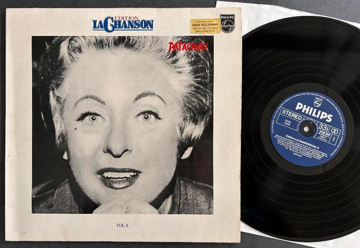PATACHOU - La chanson ( LP ), Cd's en Dvd's, Vinyl | Pop, Zo goed als nieuw, 1960 tot 1980, 12 inch, Ophalen of Verzenden