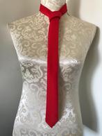 Rode Vintage Stropdas, Kleding | Heren, Stropdassen, Ophalen of Verzenden, Zo goed als nieuw, Rood, Effen