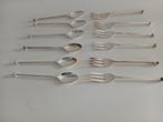 Verzilverde Keltum theelepeltjes en vorkjes, Huis en Inrichting, Ophalen of Verzenden, Zo goed als nieuw, Overige materialen