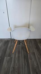 Witte stoel, Gebruikt, Wit, Ophalen, Hout
