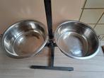 XL drink/voerbak hond. Op voet, in hoogte verstelbaar, Ophalen, Verstelbaar, Gebruikt