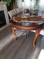 Prachtige antieke ovale eettafel., Huis en Inrichting, Tafels | Eettafels, 100 tot 150 cm, 200 cm of meer, Ophalen of Verzenden