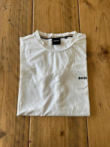 BOSS T-shirt – Wit – Maat S – Tijdloze basic beschikbaar voor biedingen
