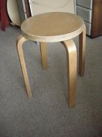 Krukje plywood vintage Artek Ikea - nette staat, Ophalen, Gebruikt, Hout