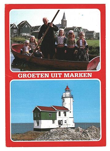 38265	Marken	_gelopen met mooie zegel	Waterland	             beschikbaar voor biedingen