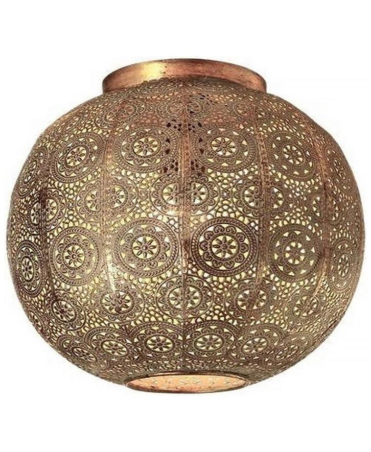 Nieuwe Plafondlamp Freelight Motivo Antiekhang Goud!, Huis en Inrichting, Lampen | Plafondlampen, Nieuw, Metaal, Ophalen of Verzenden