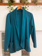 Blauw dames  pak travelstof, maat M/l, Maat 38/40 (M), Blauw, Ophalen of Verzenden, Zo goed als nieuw