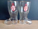 stel Oranjeboom laarsjes, Verzamelen, Biermerken, Ophalen of Verzenden, Gebruikt, Glas of Glazen, Oranjeboom