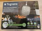 Tognana Koekenpan Dubbele Grillpan 10 in 1 - Nieuwstaat, Aluminium, Ophalen of Verzenden, Zo goed als nieuw, Keramische plaat