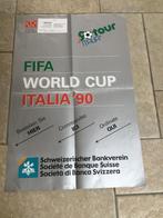 Originele poster WK voetbal Italie 1990 40 x 60, Ophalen of Verzenden, Zo goed als nieuw, Poster, Artwork of Schilderij