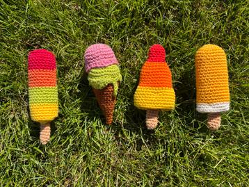 Gehaakte IJsjes Set - 4 Stuks beschikbaar voor biedingen