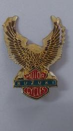 Suzuki Motor cycles adelaar eagle pin logo biker, Verzamelen, Verzenden, Zo goed als nieuw