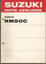 Suzuki RM50 C Parts Catalogue (4701z) bromfiets, Verzenden, Zo goed als nieuw