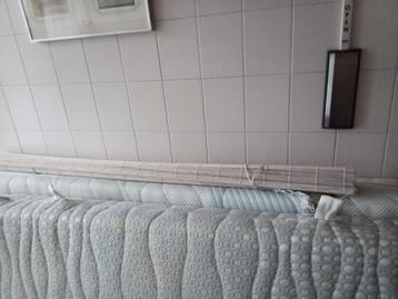 gratis rieten/bamboe rolgordijn 150cm breed beschikbaar voor biedingen