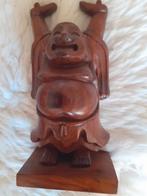Houten Chinese Boedha, Antiek en Kunst, Ophalen of Verzenden