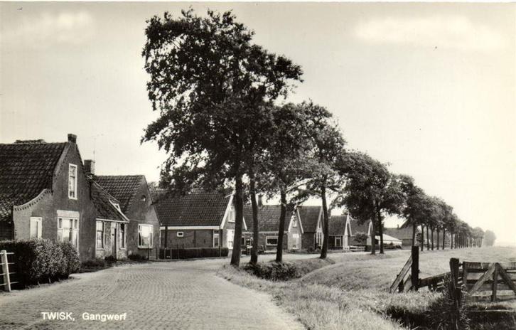 Twisk, Gangwerf - ongelopen, Verzamelen, Ansichtkaarten | Nederland, Ongelopen, Noord-Brabant, 1920 tot 1940, Ophalen of Verzenden