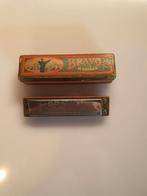 Mondharmonica van m hohner type bravo met doos, Ophalen of Verzenden