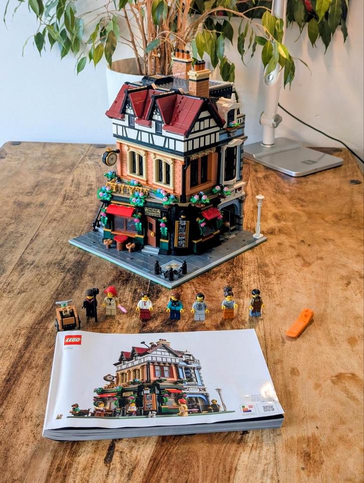 LEGO Hoekpand in Tudorstijl, Kinderen en Baby's, Speelgoed | Duplo en Lego, Zo goed als nieuw, Lego, Complete set, Ophalen