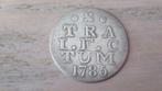 zilveren provinciale vervalsing TRAIFCTUM 1786 in nikkel, Postzegels en Munten, Munten | Nederland, Ophalen of Verzenden, Vóór koninkrijk