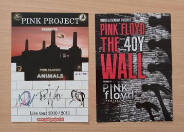 2 flyers van Pink Floyd beschikbaar voor biedingen