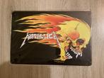 Reclame  bord met logo van de band ,METALLICA (geen emaille), Ophalen of Verzenden, Zo goed als nieuw, Reclamebord