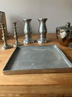 Zilverkleurige woonaccessoires, Ophalen, Gebruikt