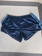 Adidas nylon vintage short.  80's Maat L., Kleding | Heren, Maat 52/54 (L), Blauw, Ophalen of Verzenden, Zo goed als nieuw